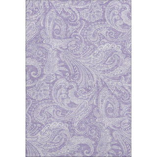 Piper Looms Mayfield Paisley AMF654 Lavender Machine Washable Area Rug main image