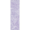 Piper Looms Mayfield Paisley AMF654 Lavender Machine Washable Area Rug Runner Main Image