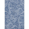 Piper Looms Mayfield Paisley AMF654 Navy Machine Washable Area Rug main image