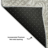 Piper Looms Mayfield Paisley AMF654 Taupe Machine Washable Area Rug Backing Image