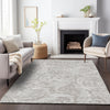 Piper Looms Mayfield Paisley AMF654 Taupe Machine Washable Area Rug Lifestyle Image Feature