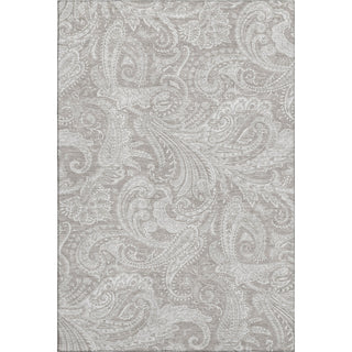 Piper Looms Mayfield Paisley AMF654 Taupe Machine Washable Area Rug main image
