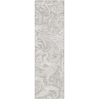 Piper Looms Mayfield Paisley AMF654 Taupe Machine Washable Area Rug Runner Main Image
