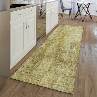 Piper Looms Mayfield Abstract AMF655 Brown Machine Washable Area Rug Runner Lifestyle Image Feature