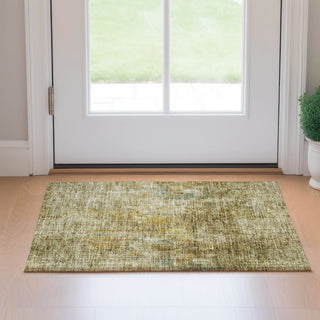 Piper Looms Mayfield Abstract AMF655 Brown Machine Washable Area Rug Scatter Lifestyle Image Feature