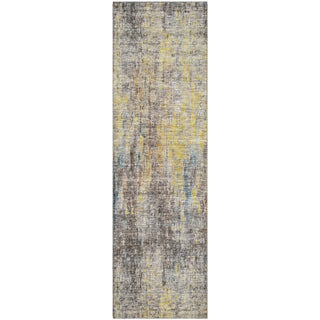 Piper Looms Mayfield Abstract AMF655 Mocha Machine Washable Area Rug Runner Main Image