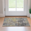 Piper Looms Mayfield Abstract AMF655 Mocha Machine Washable Area Rug Scatter Lifestyle Image Feature