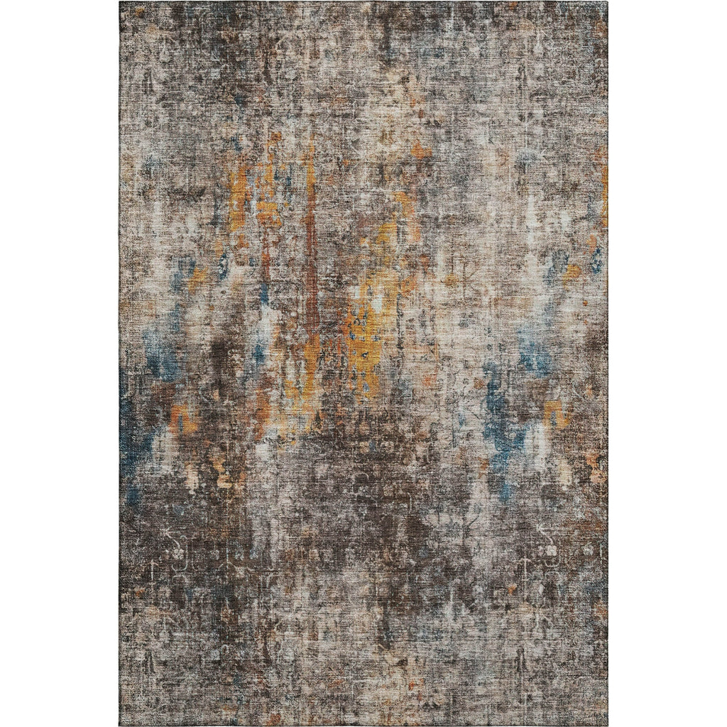 Piper Looms Mayfield Abstract AMF655 Taupe Machine Washable Area Rug main image