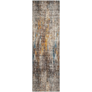 Piper Looms Mayfield Abstract AMF655 Taupe Machine Washable Area Rug Runner Main Image