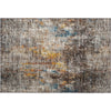 Piper Looms Mayfield Abstract AMF655 Taupe Machine Washable Area Rug Scatter Main Image