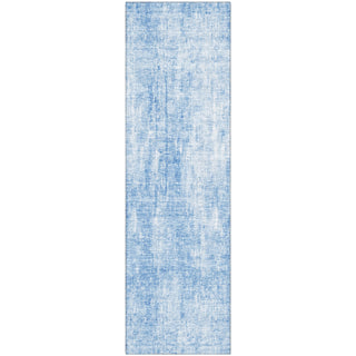 Piper Looms Mayfield Abstract AMF656 Blue Machine Washable Area Rug Runner Main Image