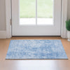 Piper Looms Mayfield Abstract AMF656 Blue Machine Washable Area Rug Scatter Lifestyle Image Feature