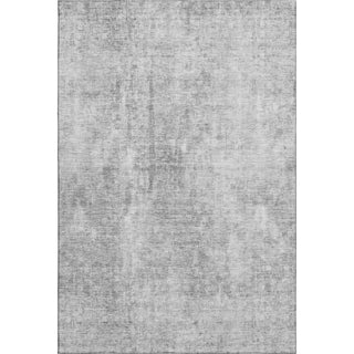 Piper Looms Mayfield Abstract AMF656 Gray Machine Washable Area Rug main image