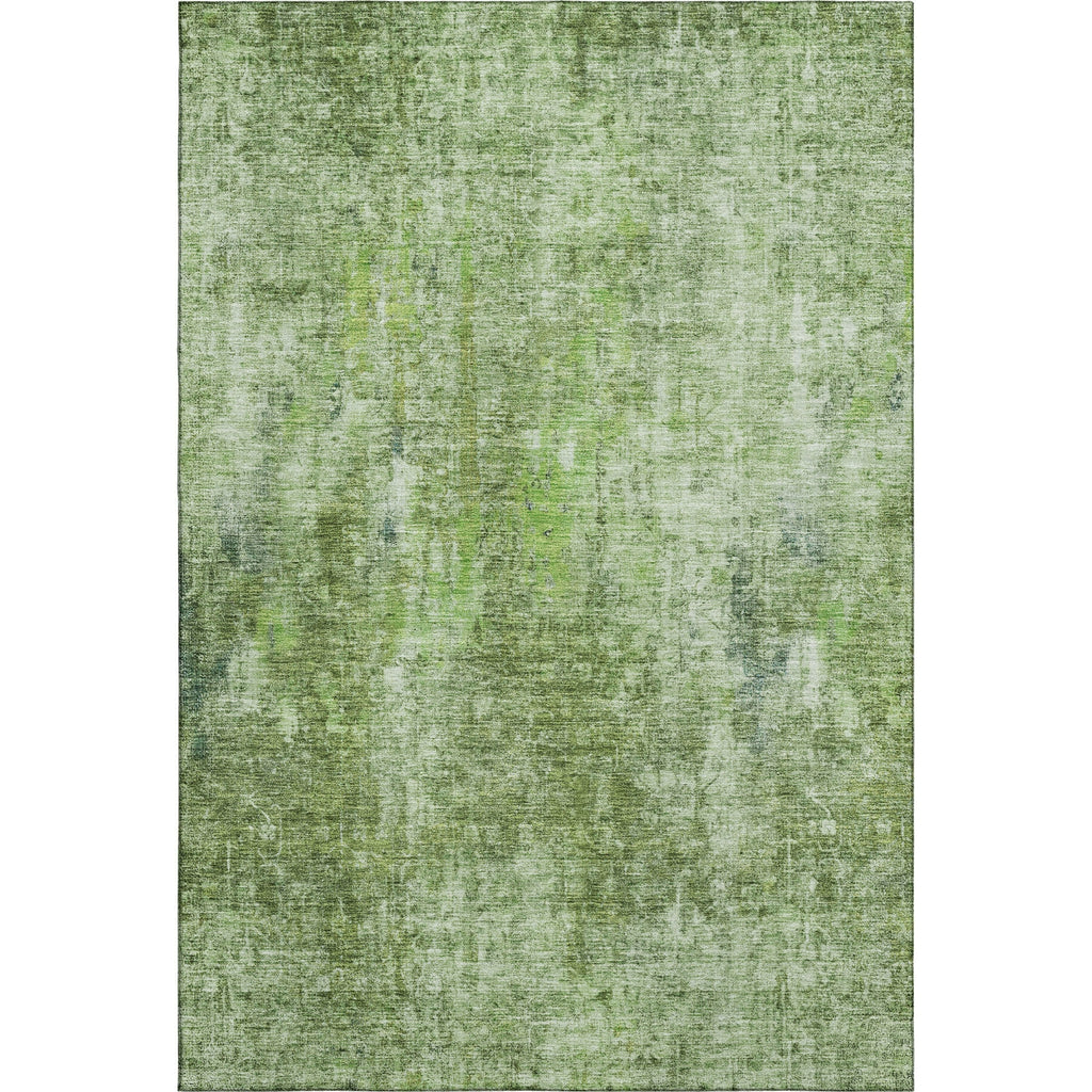 Piper Looms Mayfield Abstract AMF656 Olive Machine Washable Area Rug main image