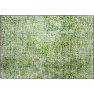 Piper Looms Mayfield Abstract AMF656 Olive Machine Washable Area Rug Scatter Main Image