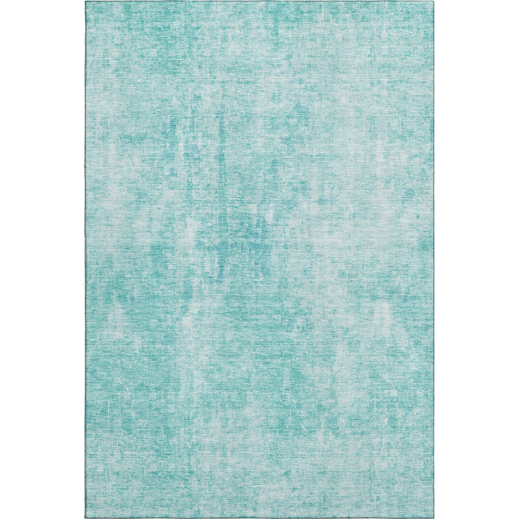 Piper Looms Mayfield Abstract AMF656 Teal Machine Washable Area Rug main image