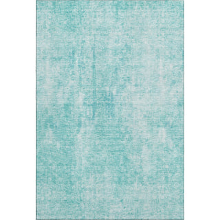 Piper Looms Mayfield Abstract AMF656 Teal Machine Washable Area Rug main image
