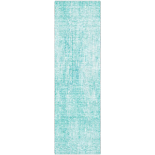 Piper Looms Mayfield Abstract AMF656 Teal Machine Washable Area Rug Runner Main Image