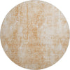 Piper Looms Mayfield Abstract AMF656 Terracotta Machine Washable Area Rug Round Main Image