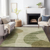 Piper Looms Mayfield Art Deco AMF657 Beige Machine Washable Area Rug Lifestyle Image Feature