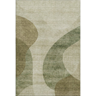 Piper Looms Mayfield Art Deco AMF657 Beige Machine Washable Area Rug main image