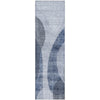 Piper Looms Mayfield Art Deco AMF657 Blue Machine Washable Area Rug Runner Main Image