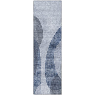 Piper Looms Mayfield Art Deco AMF657 Blue Machine Washable Area Rug Runner Main Image