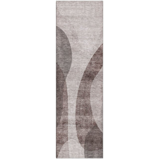 Piper Looms Mayfield Art Deco AMF657 Mocha Machine Washable Area Rug Runner Main Image