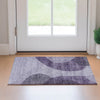 Piper Looms Mayfield Art Deco AMF657 Purple Machine Washable Area Rug Scatter Lifestyle Image Feature