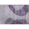 Piper Looms Mayfield Art Deco AMF657 Purple Machine Washable Area Rug Scatter Main Image