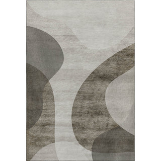 Piper Looms Mayfield Art Deco AMF657 Taupe Machine Washable Area Rug main image