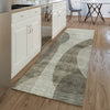 Piper Looms Mayfield Art Deco AMF657 Taupe Machine Washable Area Rug Runner Lifestyle Image Feature