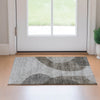 Piper Looms Mayfield Art Deco AMF657 Taupe Machine Washable Area Rug Scatter Lifestyle Image Feature