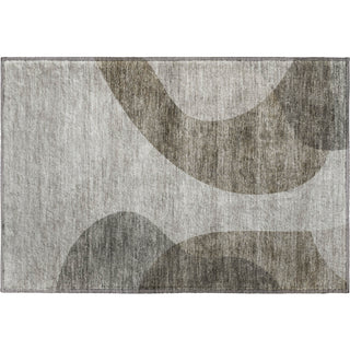 Piper Looms Mayfield Art Deco AMF657 Taupe Machine Washable Area Rug Scatter Main Image