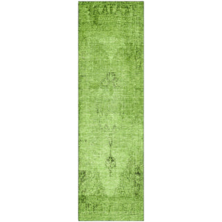 Piper Looms Mayfield Oriental AMF658 Aloe Machine Washable Area Rug Runner Main Image