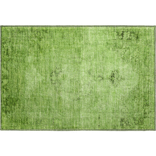 Piper Looms Mayfield Oriental AMF658 Aloe Machine Washable Area Rug Scatter Main Image