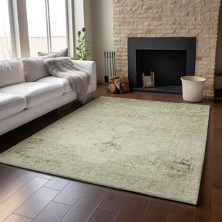Piper Looms Mayfield Oriental AMF658 Beige Machine Washable Area Rug Lifestyle Image Feature