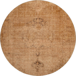 Piper Looms Mayfield Oriental AMF658 Copper Machine Washable Area Rug Round Main Image
