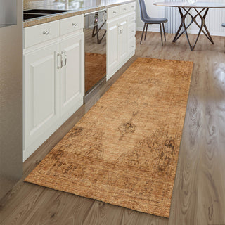 Piper Looms Mayfield Oriental AMF658 Copper Machine Washable Area Rug Runner Lifestyle Image Feature