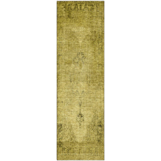 Piper Looms Mayfield Oriental AMF658 Gold Machine Washable Area Rug Runner Main Image