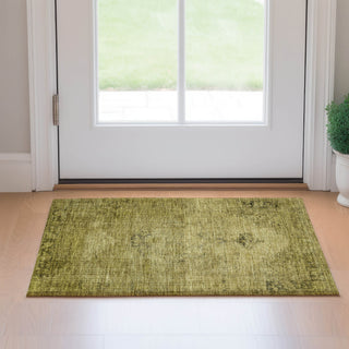 Piper Looms Mayfield Oriental AMF658 Gold Machine Washable Area Rug Scatter Lifestyle Image Feature