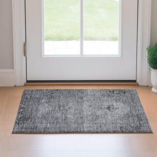Piper Looms Mayfield Oriental AMF658 Gray Machine Washable Area Rug Scatter Lifestyle Image Feature