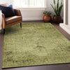 Piper Looms Mayfield Oriental AMF658 Khaki Machine Washable Area Rug Lifestyle Image Feature