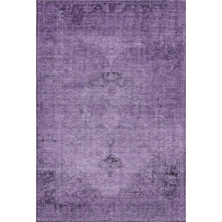 Piper Looms Mayfield Oriental AMF658 Purple Machine Washable Area Rug main image