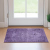 Piper Looms Mayfield Oriental AMF658 Purple Machine Washable Area Rug Scatter Lifestyle Image Feature