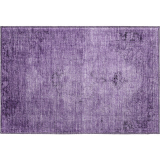 Piper Looms Mayfield Oriental AMF658 Purple Machine Washable Area Rug Scatter Main Image