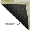 Piper Looms Mayfield Geometric AMF659 Beige Machine Washable Area Rug Backing Image