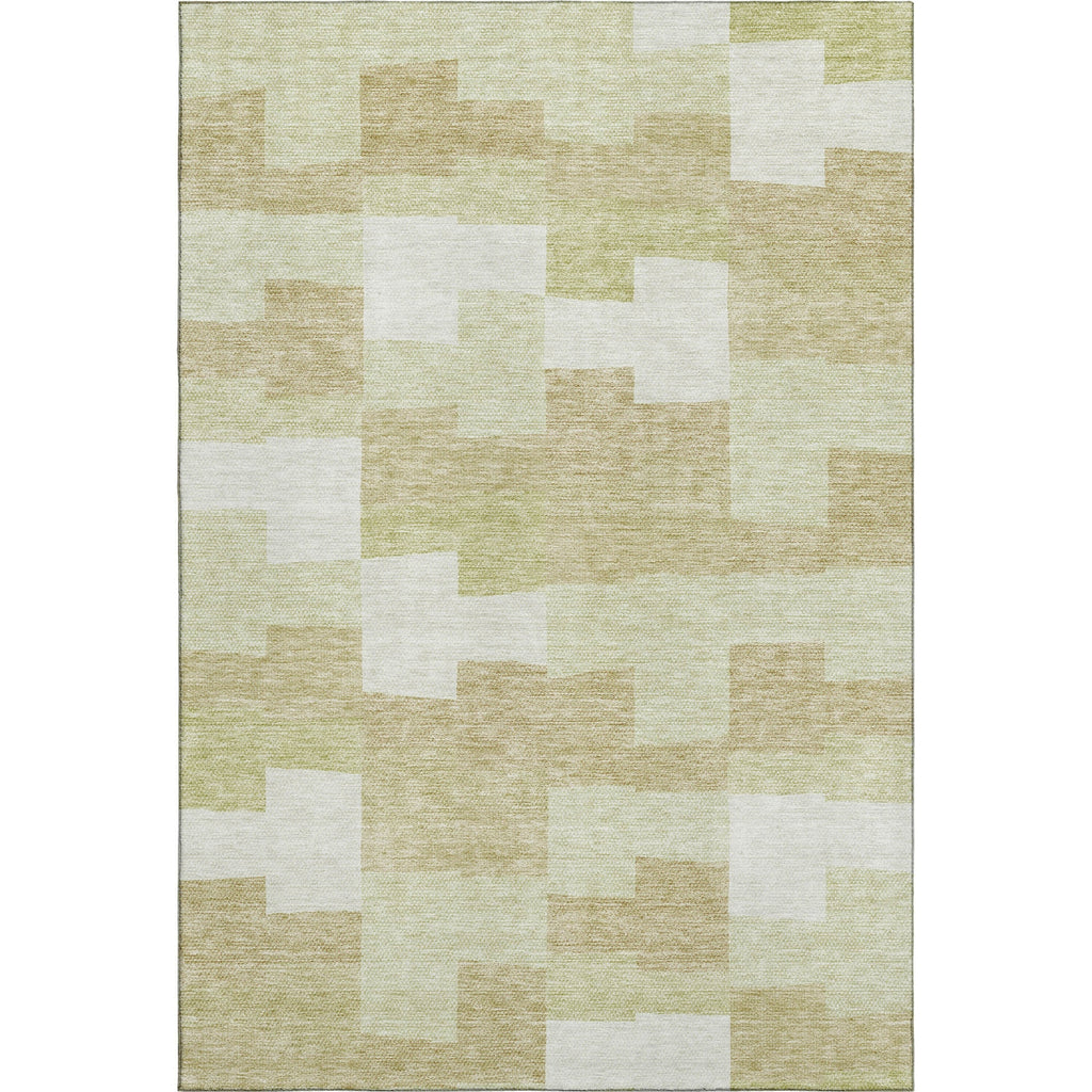 Piper Looms Mayfield Geometric AMF659 Beige Machine Washable Area Rug main image