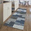 Piper Looms Mayfield Geometric AMF659 Blue Machine Washable Area Rug Runner Lifestyle Image Feature