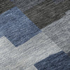 Piper Looms Mayfield Geometric AMF659 Blue Machine Washable Area Rug Swatch Image